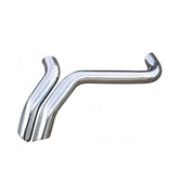 Santee Chrome Heat Shields Pipes 1-3/4” Sportster models 04-13